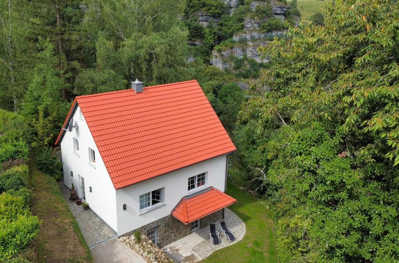 Ferienhaus Gluecksgriff Pottenstein Exteriör bild